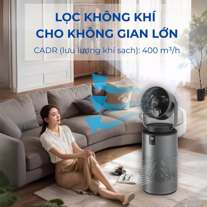 Máy lọc không khí Xiaomi MILUXURY X6