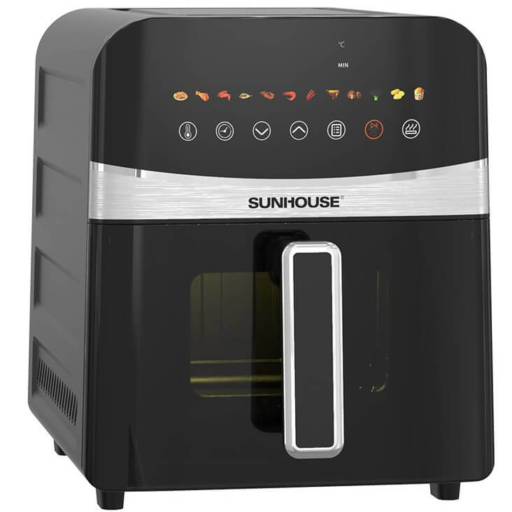 Nồi chiên không dầu 9l sunhouse shd4090 1 Nồi Chiên Không Dầu 9L Sunhouse SHD4090