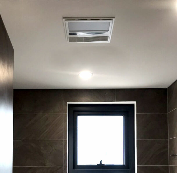 Quạt sưởi âm trần kèm hút thông gió hans has 8 Quạt sưởi âm trần nhà tắm Hans HAS được lắp đặt tại nhà khách hàng