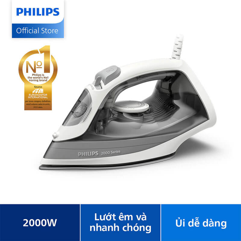 Bàn là hơi nước philips dst2020/80 2000w 2 Bàn là hơi nước Philips DST2020/80 2000W