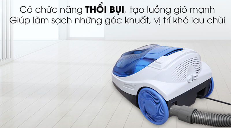 Máy hút bụi hitachi cv-sf18 1800w 12 Chức năng thổi bụi tiện lợi – Làm sạch hiệu quả các khu vực khó tiếp cận