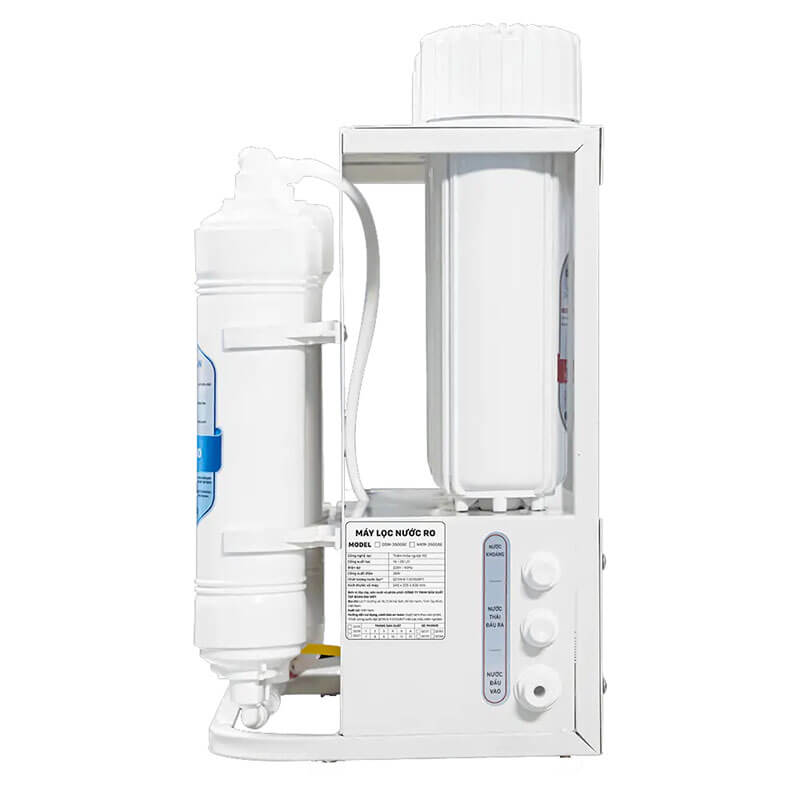 Máy lọc nước ro daikiosan dsw-35008e để gầm không vỏ tủ 3 Thiết kế để gầm tối ưu không gian bếp hiện đại