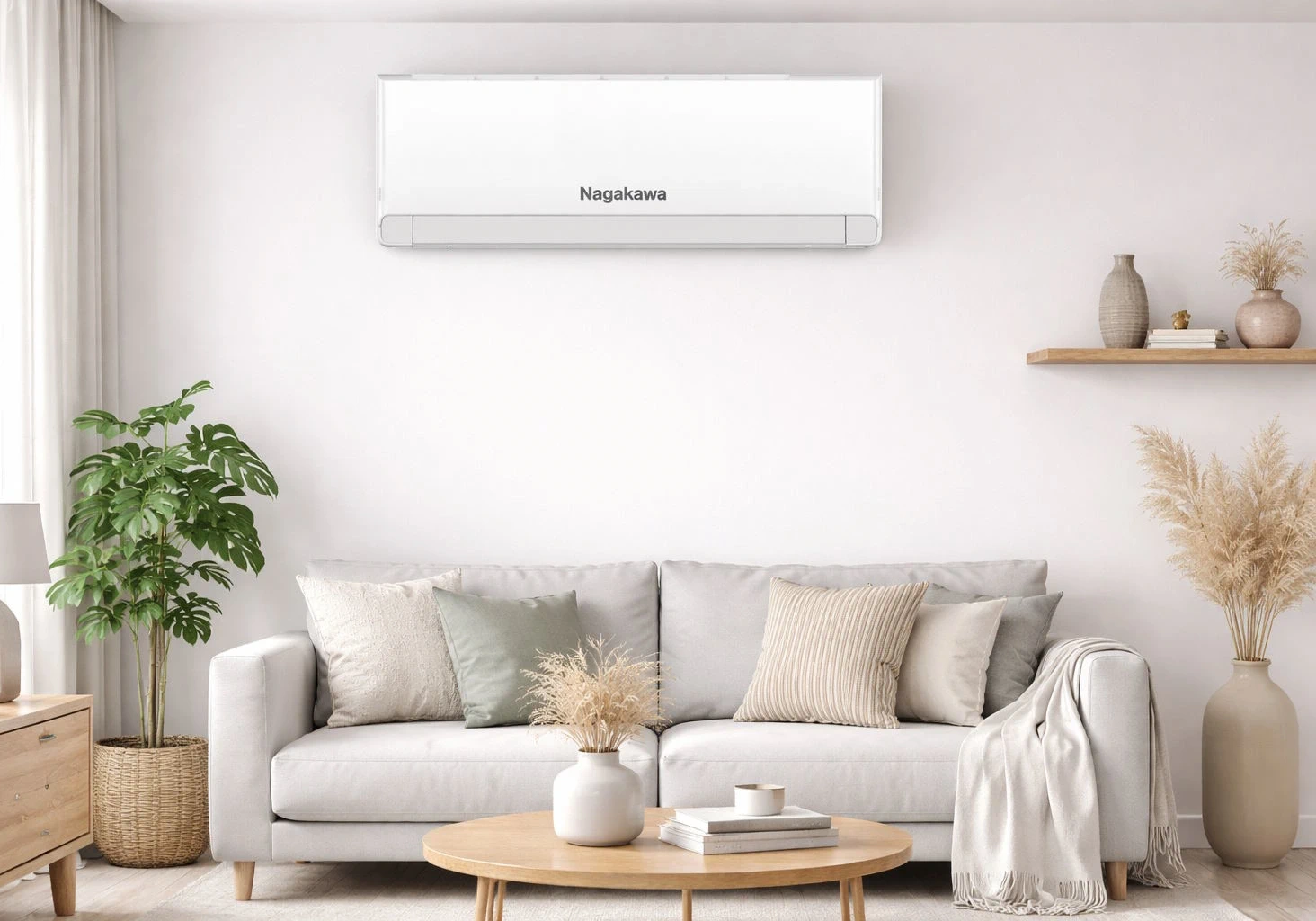 Điều hoà Nagakawa NS-C12R2U86 vận hành ổn định, làm mát đều và sử dụng khá dễ dàng.