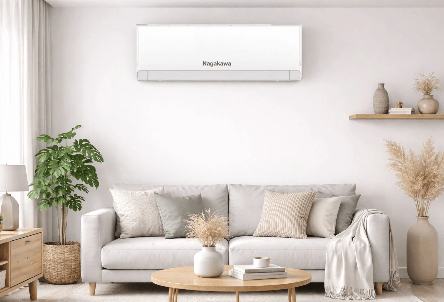 Điều hòa nagakawa nis-c12r2u51 4 Điều hòa Nagakawa NIS-C12R2U51 thiết kế hiện đại, phù hợp nhiều không gian sống