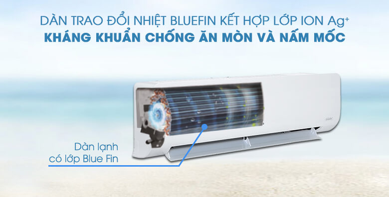 Tính năng tự làm sạch dàn lạnh Nagakawa NS-C24R2U86 giúp không khí luôn trong lành, sạch khuẩn