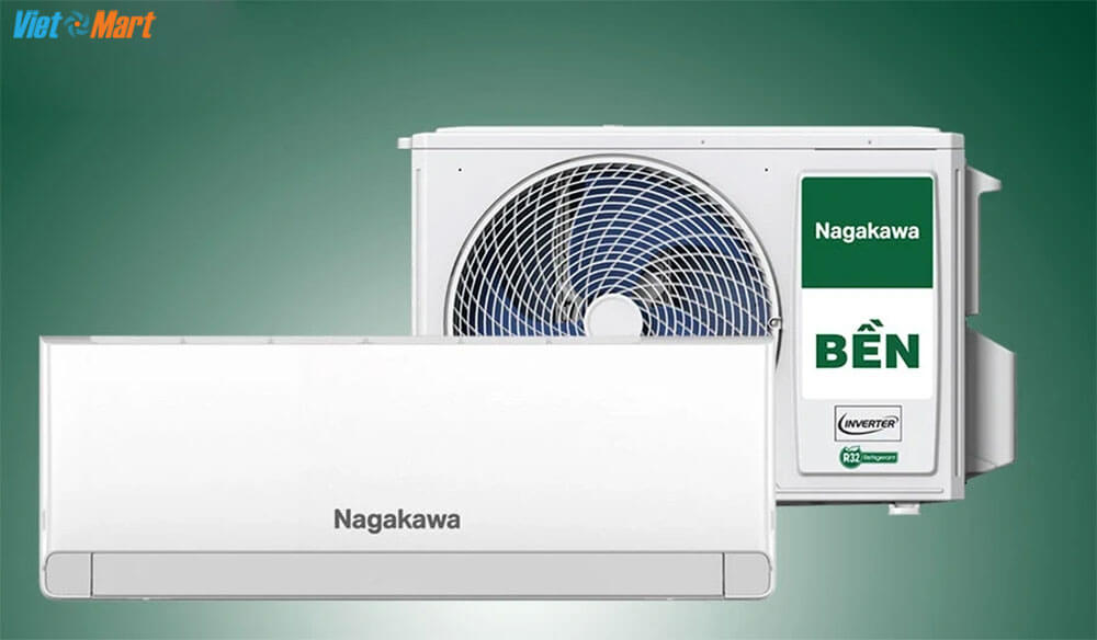 Điều hòa nagakawa nis-c09r2u51 inverter 1 chiều 4 Điều hòa Nagakawa NIS-C09R2U51 9.000BTU 1 chiều Inverter