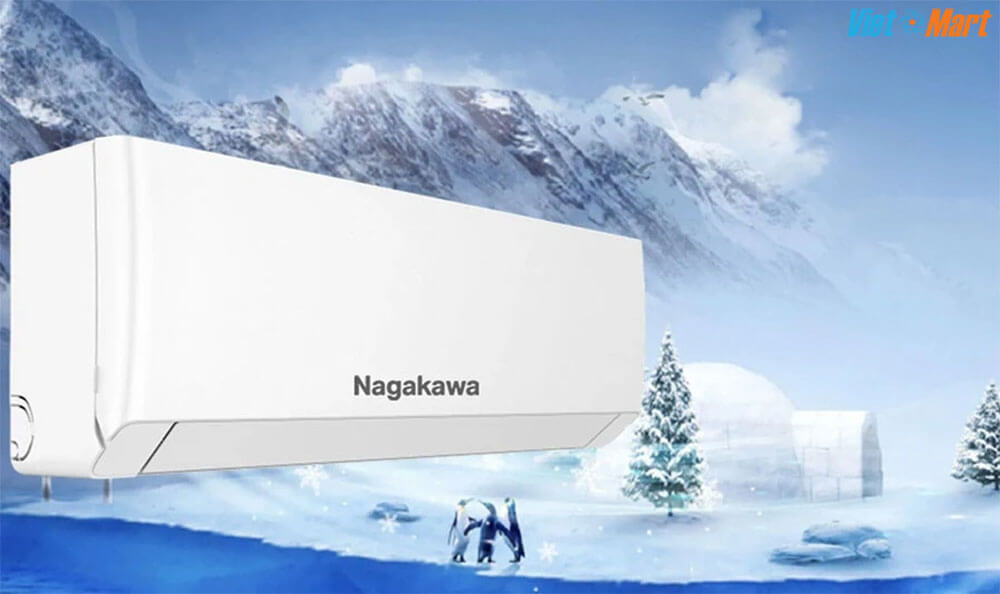 Điều hòa nagakawa nis-c09r2u51 inverter 1 chiều 5 Điều hòa Nagakawa NIS-C09R2U51 9.000BTU 1 chiều Inverter