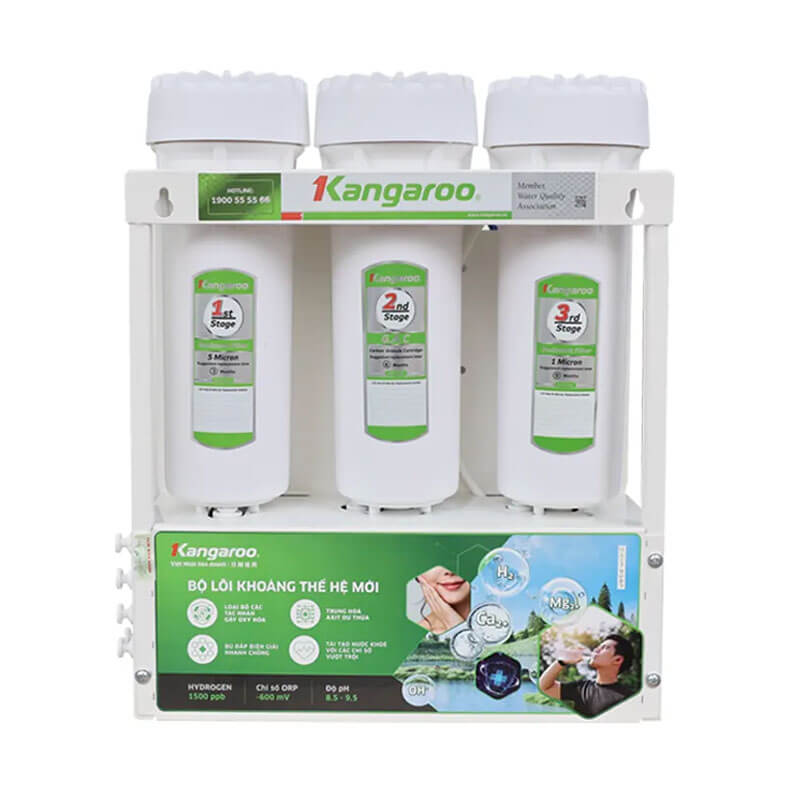 Máy lọc nước kangaroo hydrogen kghp12k 1 Máy lọc nước Kangaroo Hydrogen KGHP12K