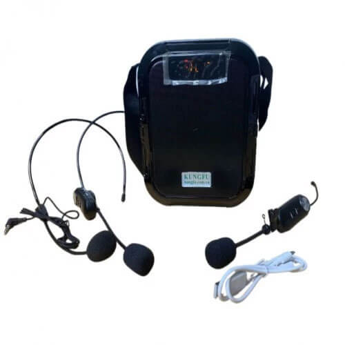 Máy trợ giảng kungfu kf-mtg044d công suất 10w 5 Máy trợ giảng KF-MTG044D chính hãng âm thanh lớn micro không dây dành cho giáo viên và giảng viên