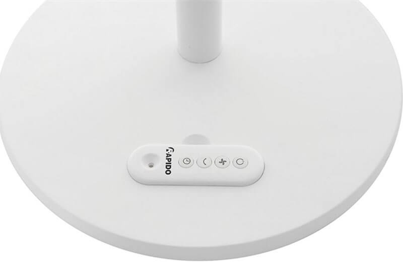 Quạt sạc điện Rapido RBF-30 Điều khiển từ xa