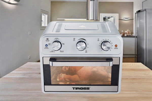 Lò chiên nướng không dầu Tiross TS9605 21L được bảo hành chính hãng 12 tháng