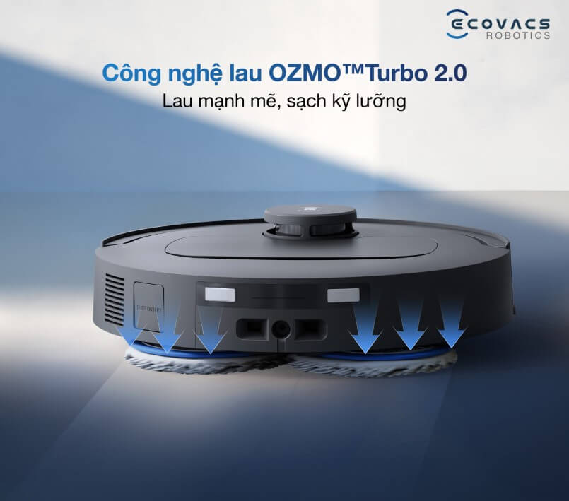 Robot hút bụi lau nhà Ecovacs Deebot T30C Prime Omni 25.000Pa, tự giặt sấy giẻ chống rồi - không chỉ hút mà còn lau sạch