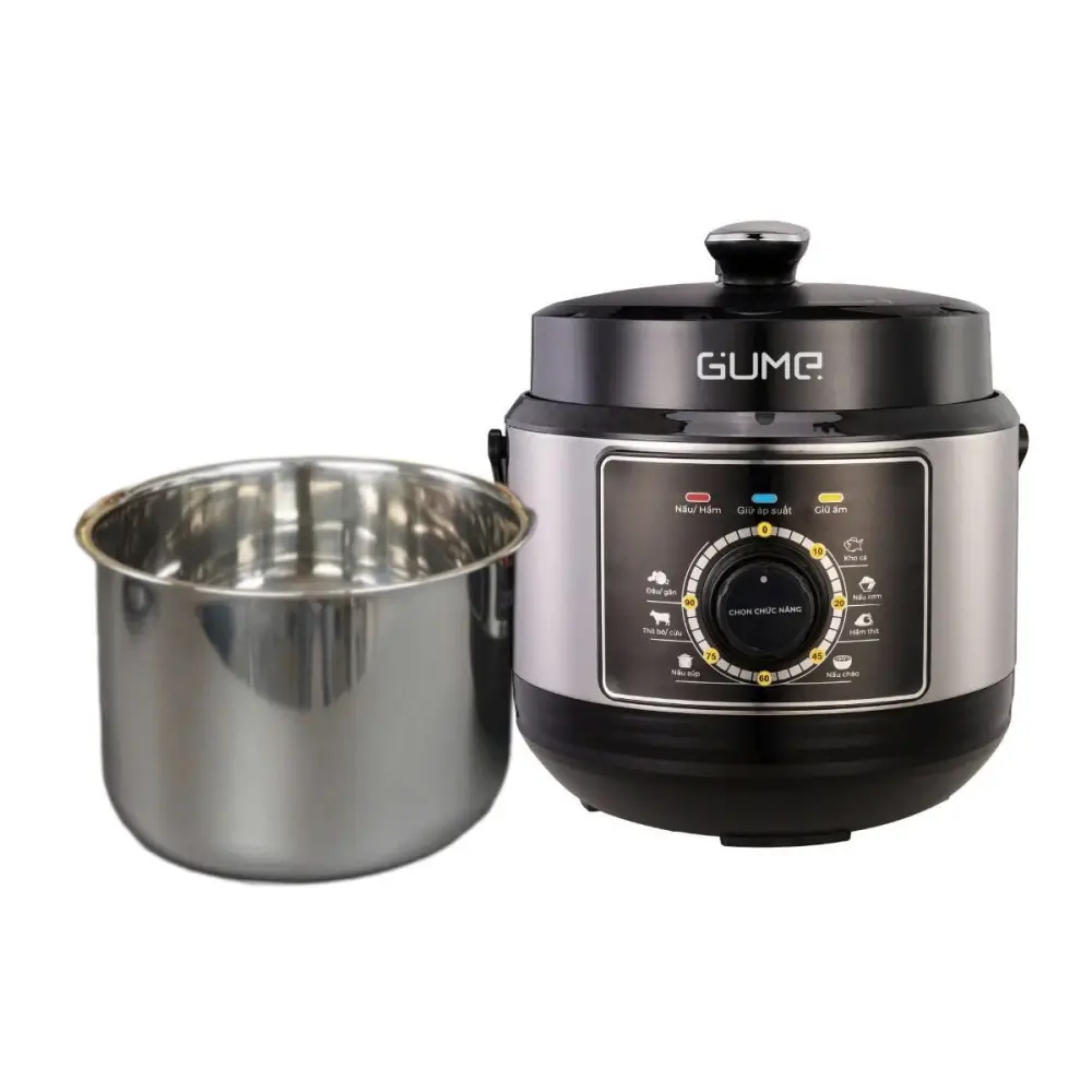 Nồi áp suất điện gume gm-pc2838 dung tích 6l - công suất 1000w 1 Nồi áp suất điện GUME GM-PC2838