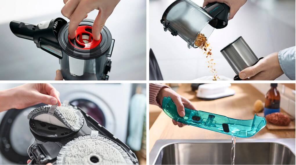 Máy hút bụi lau nhà Bosch BCS71HYG3