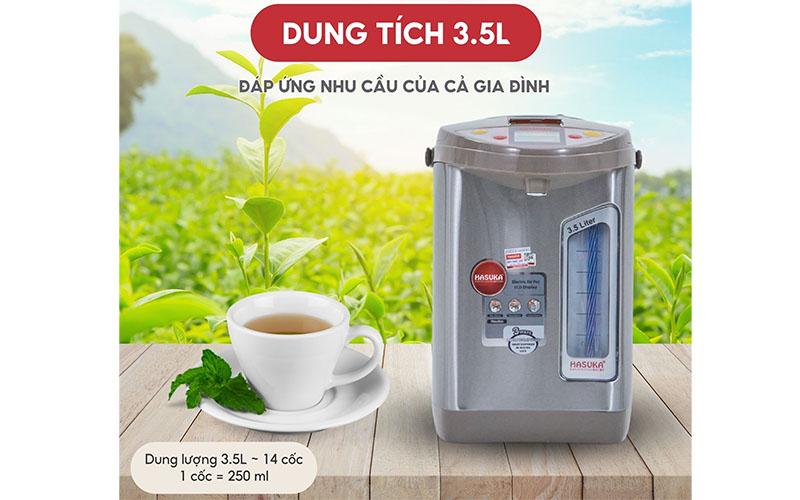 Bình thủy điện hasuka hsk-5399 9 Bình thủy điện Hasuka HSK-5399