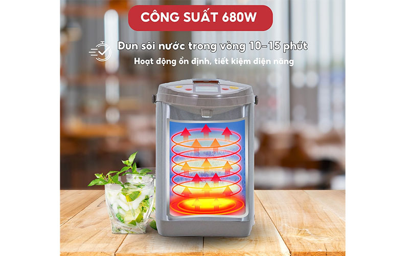 Bình thủy điện hasuka hsk-5399 8 Bình thủy điện Hasuka HSK-5399