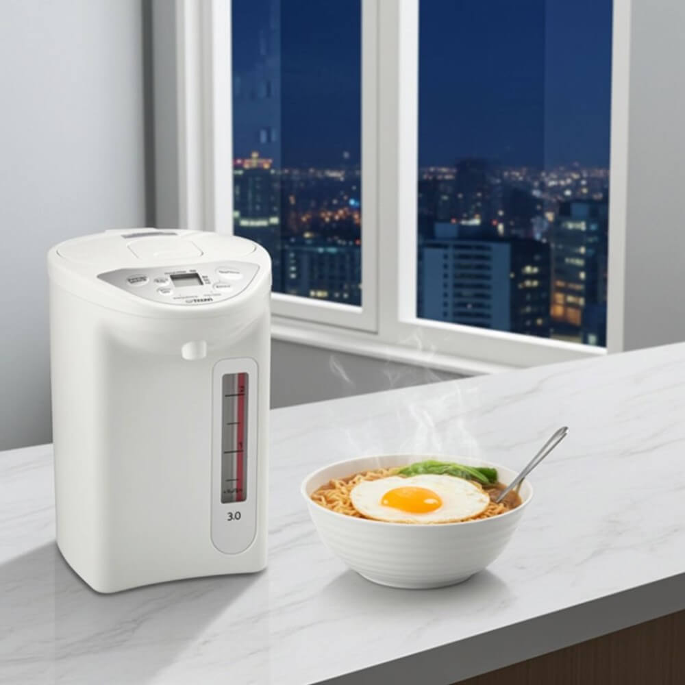 Bình thủy điện tiger pdr-c30w 8 Bình thủy điện Tiger PDR-C30W
