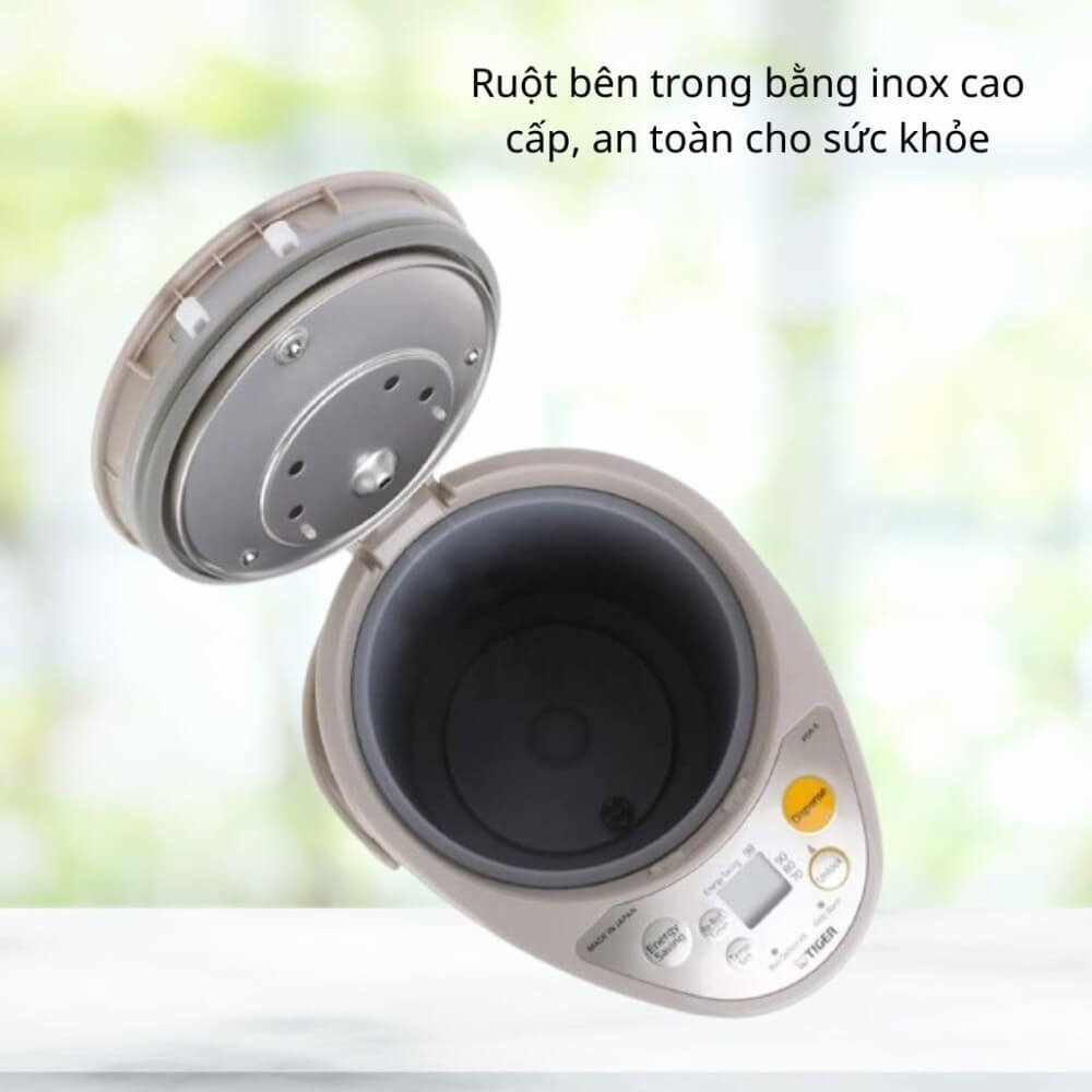 Bình thủy điện tiger pdr-c30w 10 Bình thủy điện Tiger PDR-C30W