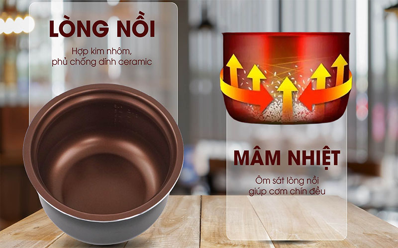 Nồi cơm điện hasuka hsk-801 8 Nồi cơm điện Hasuka HSK-801