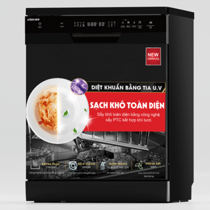Máy Rửa Bát Kocher X16BPlus 17 bộ chén bát