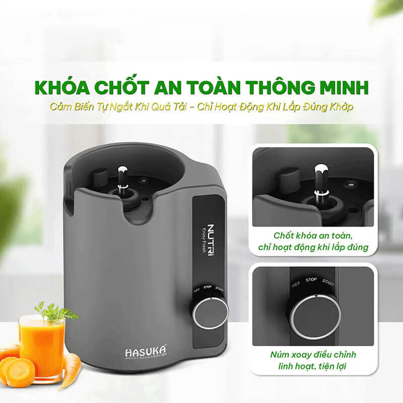 Máy ép chậm Hasuka HSK-788