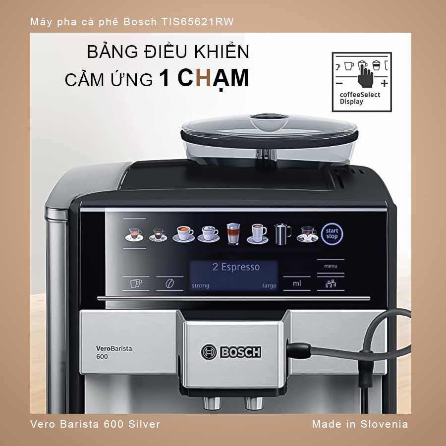Máy Pha Cà Phê Bosch TIS65621RW