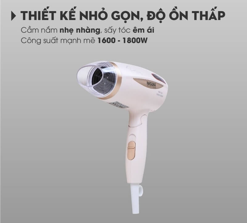 Máy sấy tóc Hasuka HSK-126 Plus