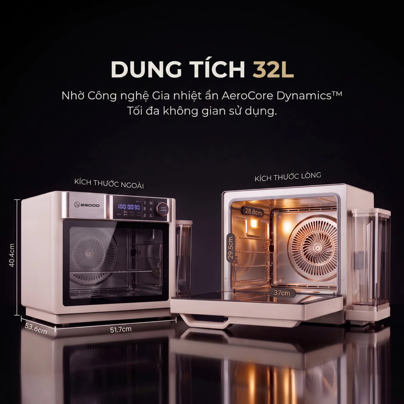Nồi chiên hơi nước 2good s200 32 lít 6 Nồi chiên hơi nước 2GOOD S200 32 lít