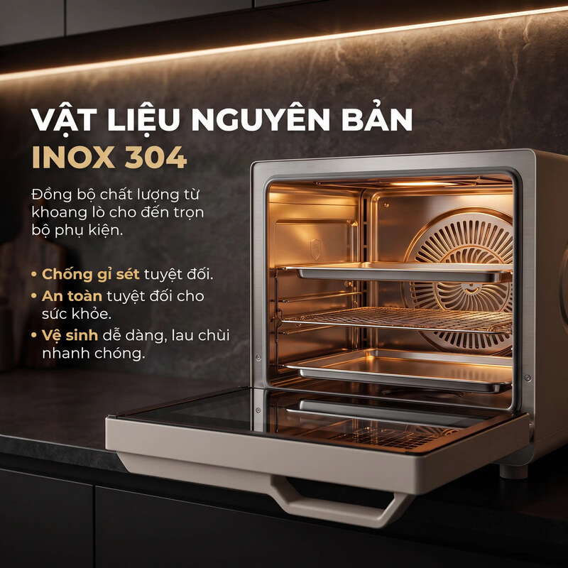 Nồi chiên hơi nước 2good s200 32 lít 12 Nồi chiên hơi nước 2GOOD S200 32 lít
