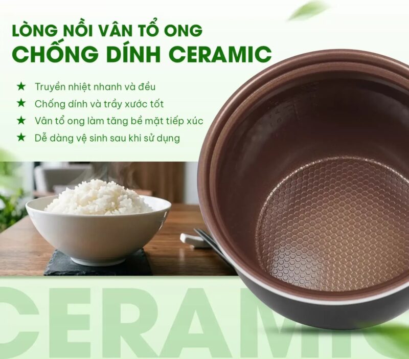 Nồi cơm điện 1,8l hasuka hsk-818 7 Nồi cơm điện 1,8L Hasuka HSK-818