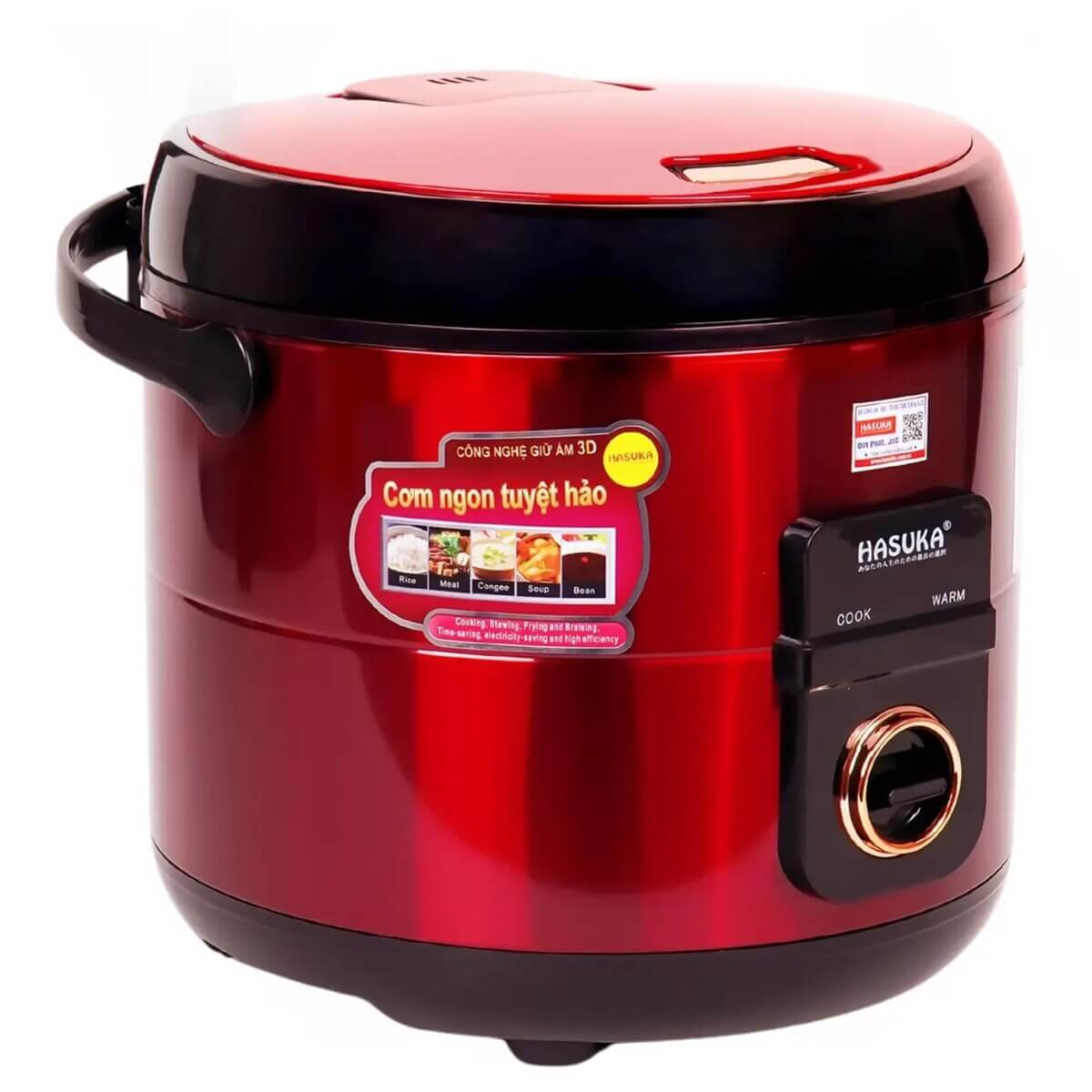 Nồi cơm điện hasuka hsk-869 1. 8 lít 3 Nồi cơm điện Hasuka HSK-869 1.8 lít