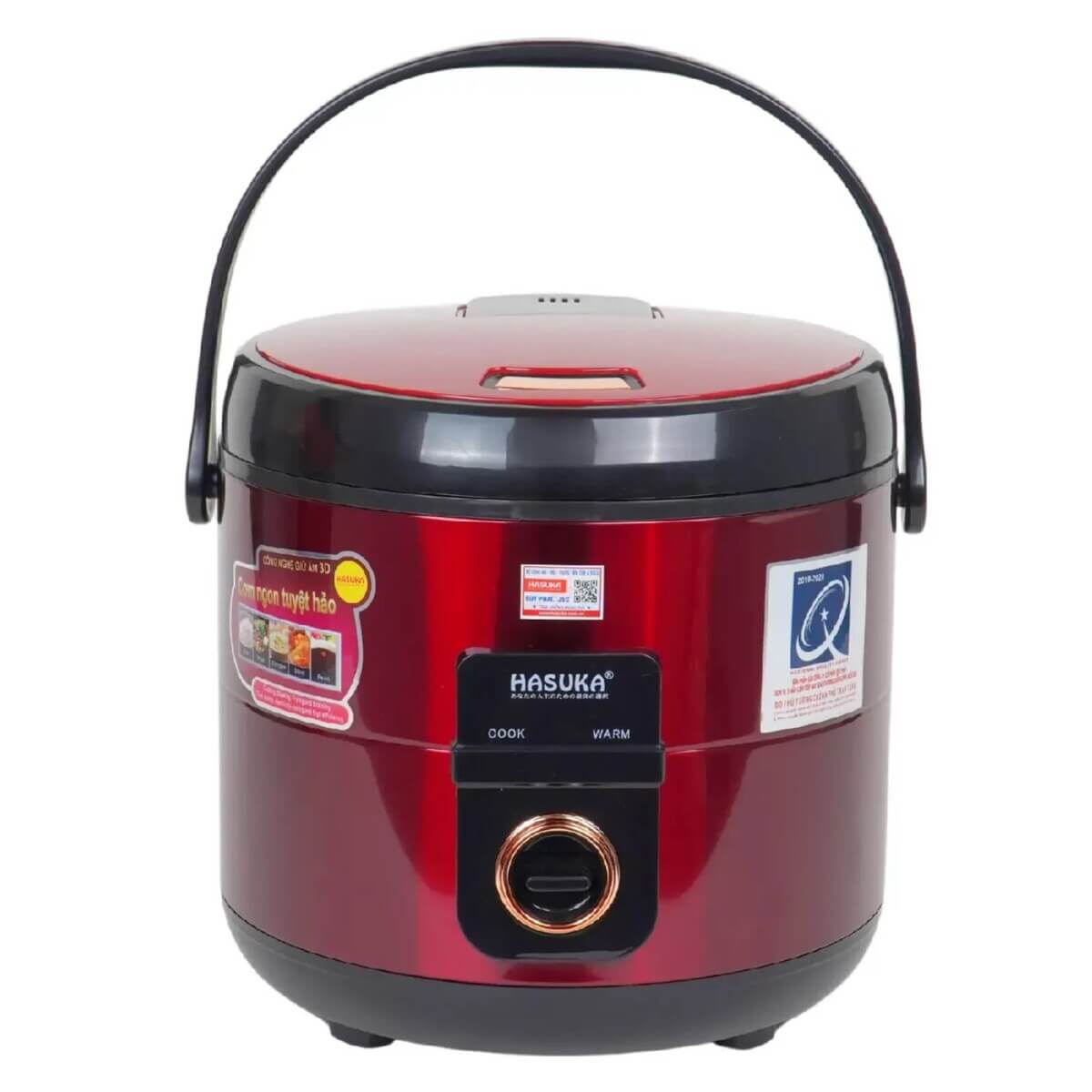 Nồi cơm điện hasuka hsk-869 1. 8 lít 8 Nồi cơm điện Hasuka HSK-869 1.8 lít