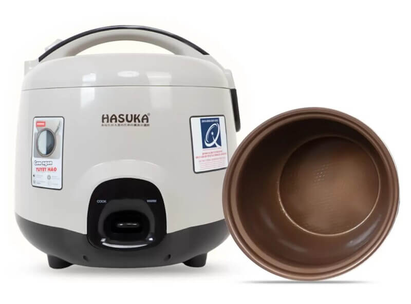 Nồi cơm điện hasuka hsk-883 1. 8 lít 6 Nồi cơm điện Hasuka HSK-883 1.8 lít