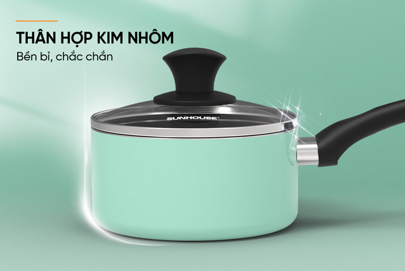 Quánh chống dính đáy từ sunhouse shg-mp16m 5 Quánh chống dính đáy từ Sunhouse SHG-MP16M
