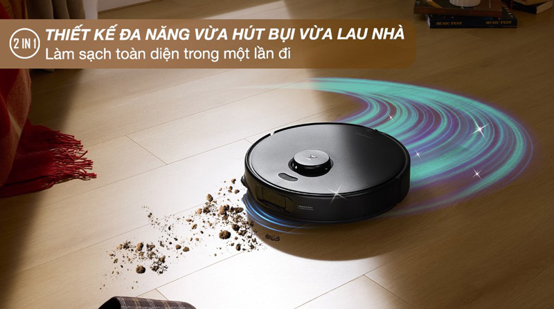Robot hút bụi lau nhà Roborock Qrevo Edge 5V1