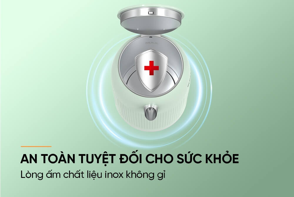 Ấm siêu tốc inox 2 lớp 2. 8l sunhouse shd1364 12 Ấm siêu tốc inox 2 lớp 2.8L Sunhouse SHD1364