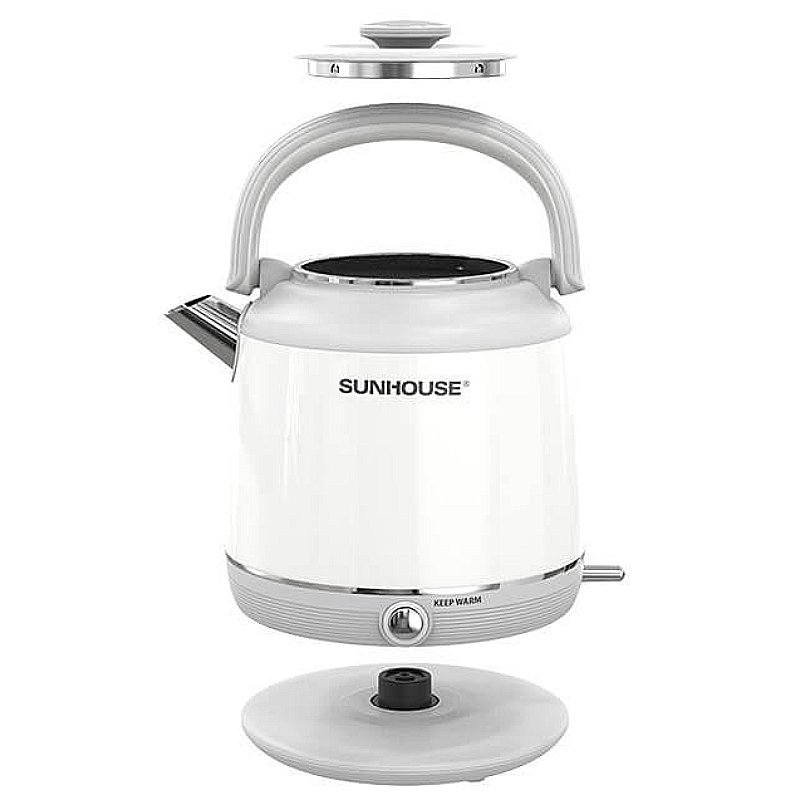 Ấm siêu tốc inox giữ nhiệt 2. 5l sunhouse shd1392 5 Ấm siêu tốc Inox giữ nhiệt 2.5L Sunhouse SHD1392