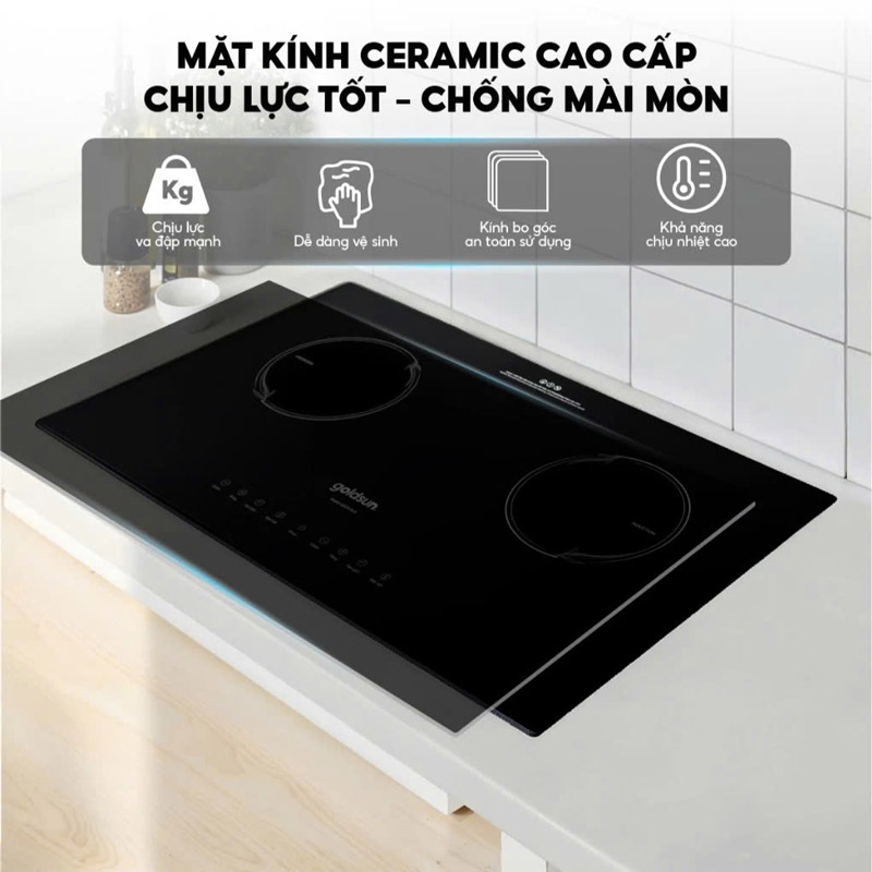 Bếp từ đôi goldsun gdi7410-v 5 Bếp từ đôi Goldsun GDI7410-V