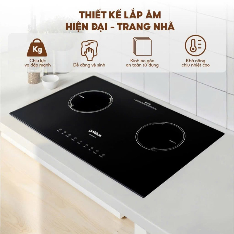 Bếp từ đôi goldsun gdi7410-v 6 Bếp từ đôi Goldsun GDI7410-V