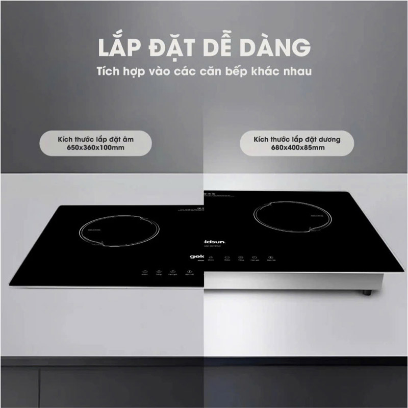 Bếp từ đôi goldsun gdi7410-v 8 Bếp từ đôi Goldsun GDI7410-V