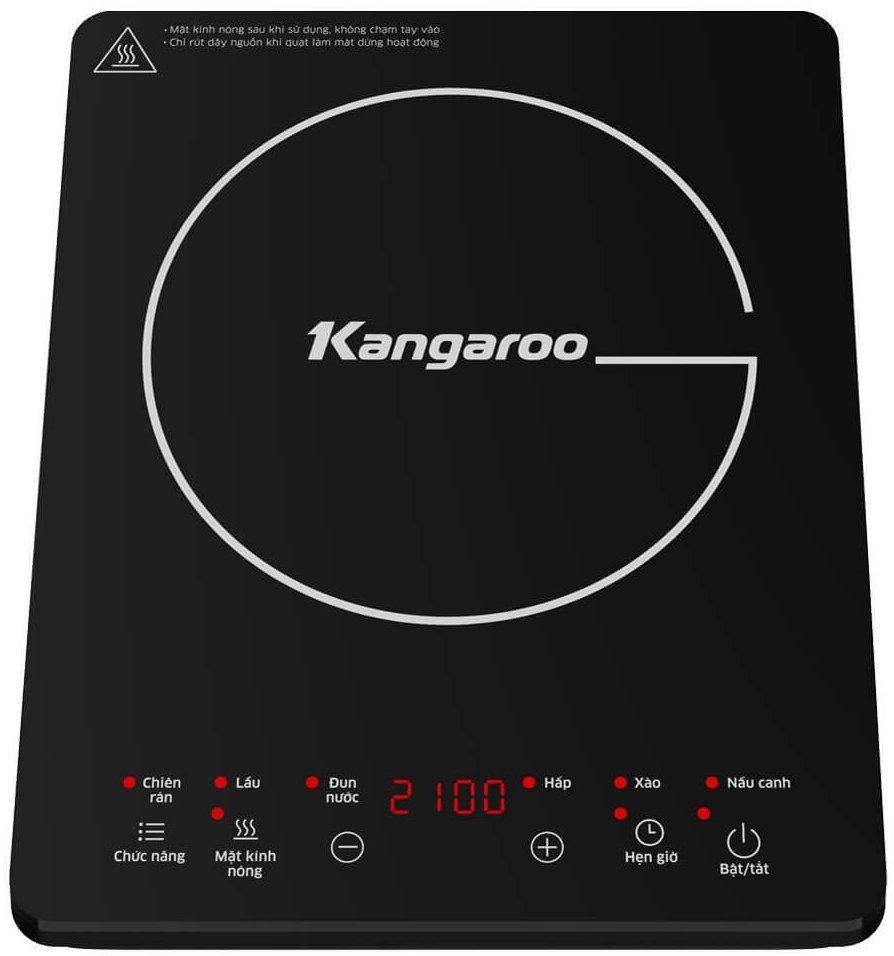 Bếp từ đơn kangaroo kg20ih10n 2100w 2 Bếp điện từ đơn Kangaroo KG20IH10N