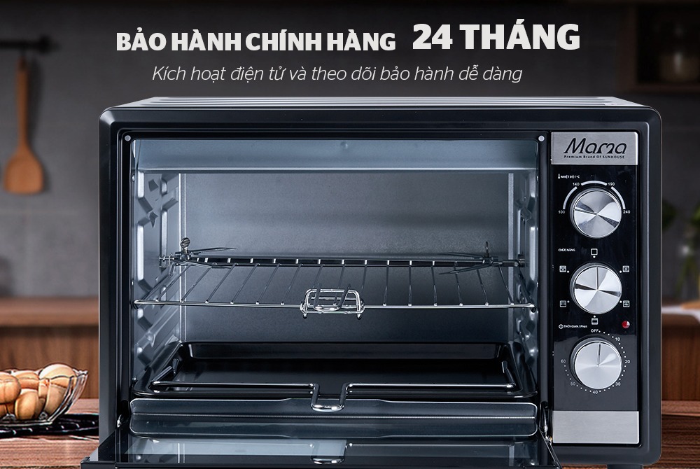 LÒ NƯỚNG 40L SUNHOUSE MAMA SHD4240 bảo hành chính hãng 24 tháng