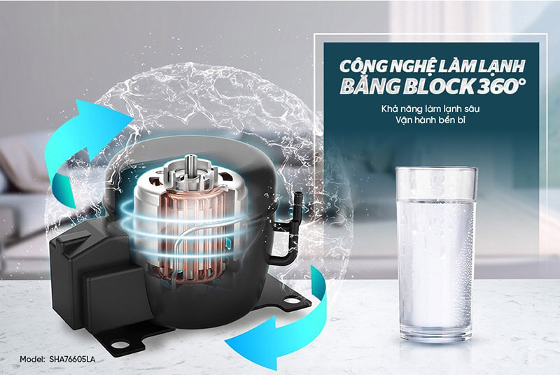 Máy lọc nước RO ion kiềm Hydrogen SUNHOUSE