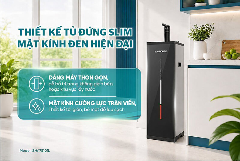Máy lọc nước ro ultrapure sunhouse sha75101l 6 Máy lọc nước RO UltraPURE Sunhouse SHA75101L