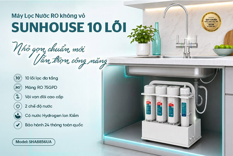 Máy lọc nước RO SUNHOUSE