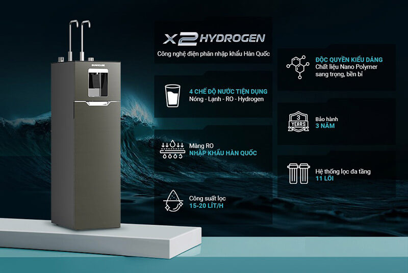 Máy lọc nước ro ultrax sunhouse sha76658sh 11 lõi 7 Máy lọc nước RO UltraX SUNHOUSE SHA76658SH